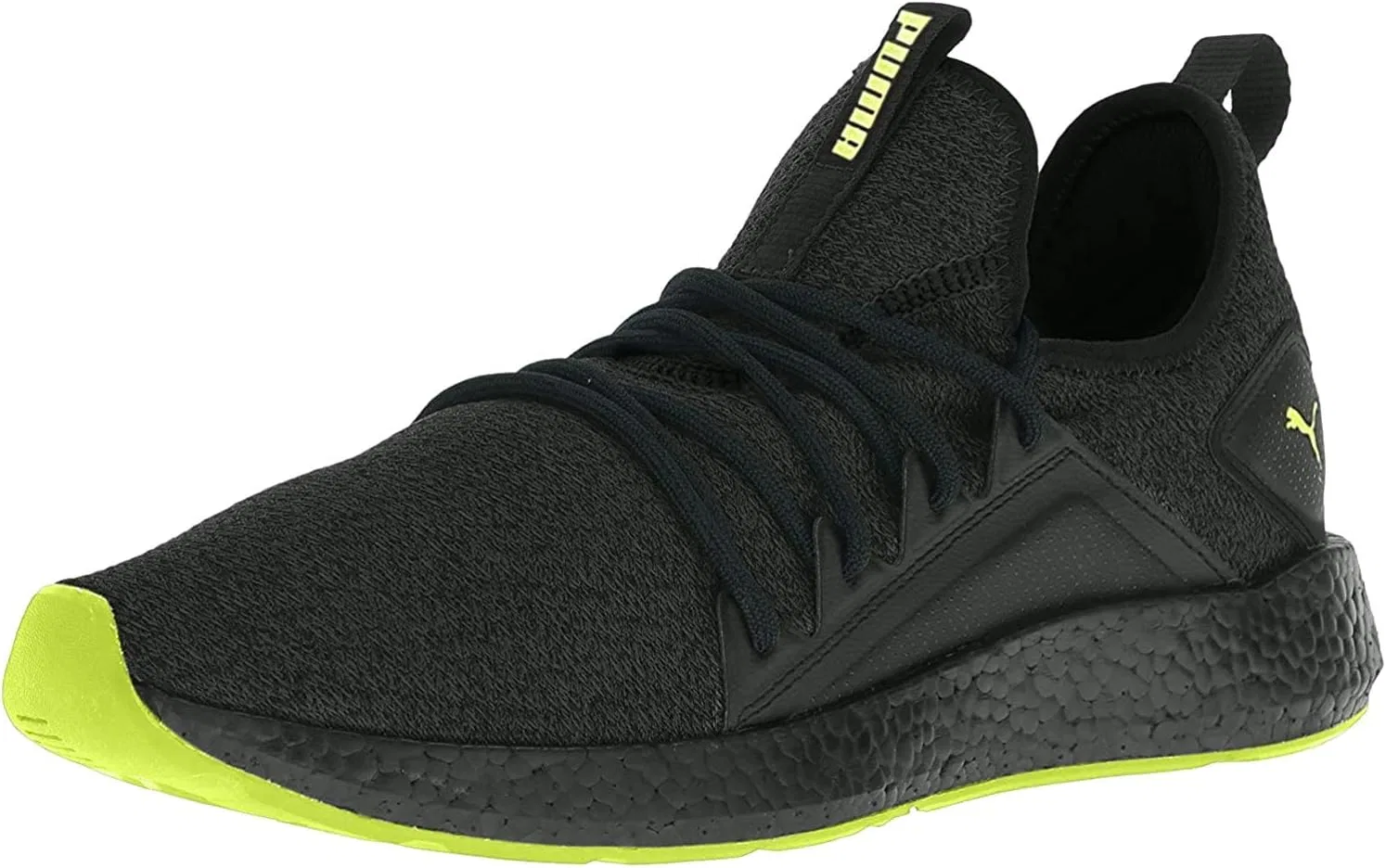 Мужские кроссовки PUMA NRGY Neko Knit, Puma Black Asphalt Limepunch