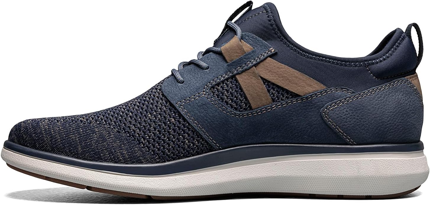 Мужские туфли Florsheim, Venture Knit, оксфорды с гладким носком, темно-синий — фото 4