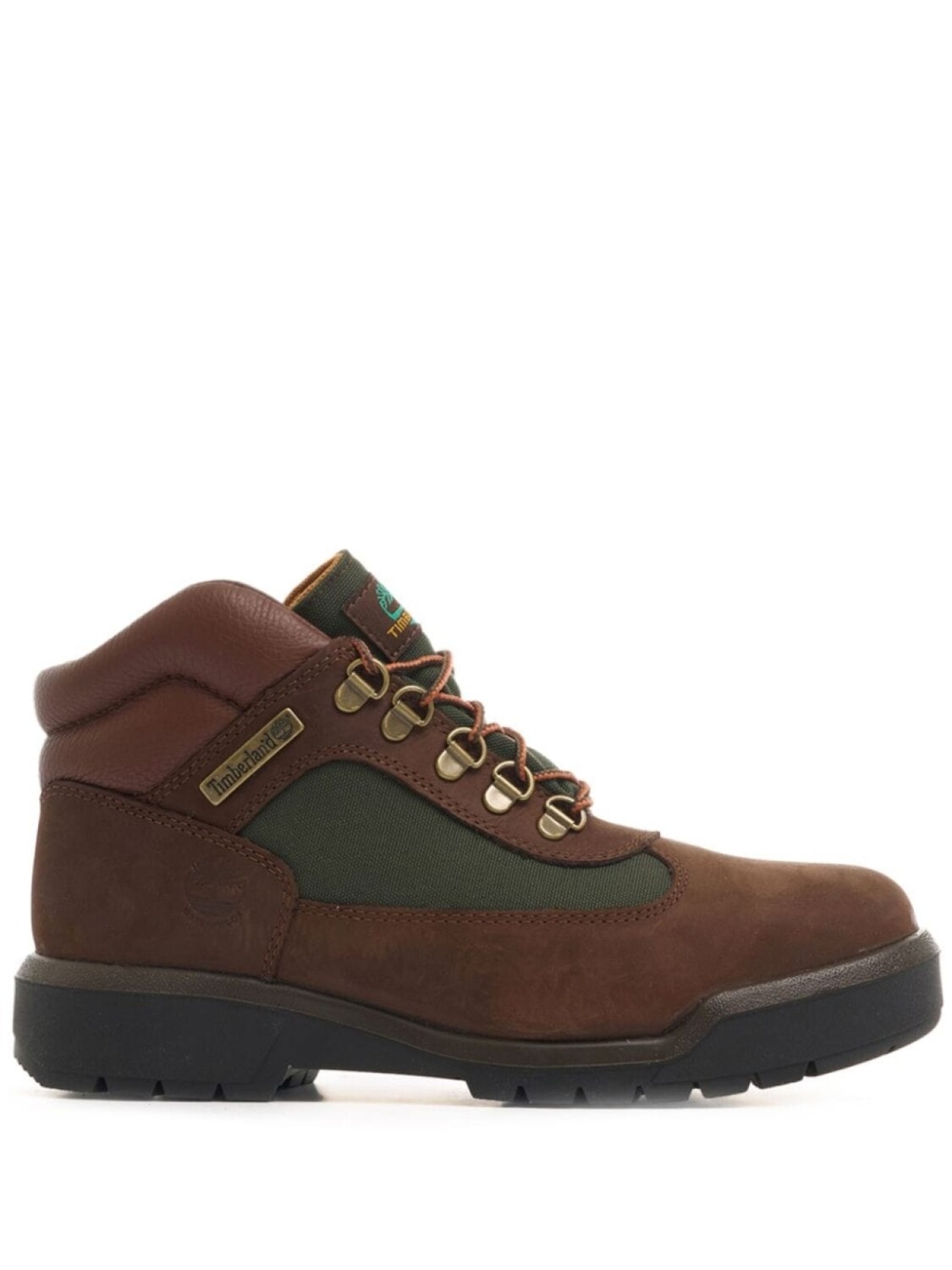 

Ботинки со вставками Timberland, коричневый