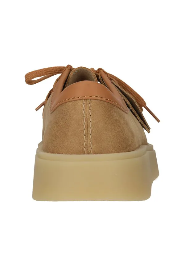 Повседневные кроссовки torview на шнуровке Clarks, Tan Leather — фото 4