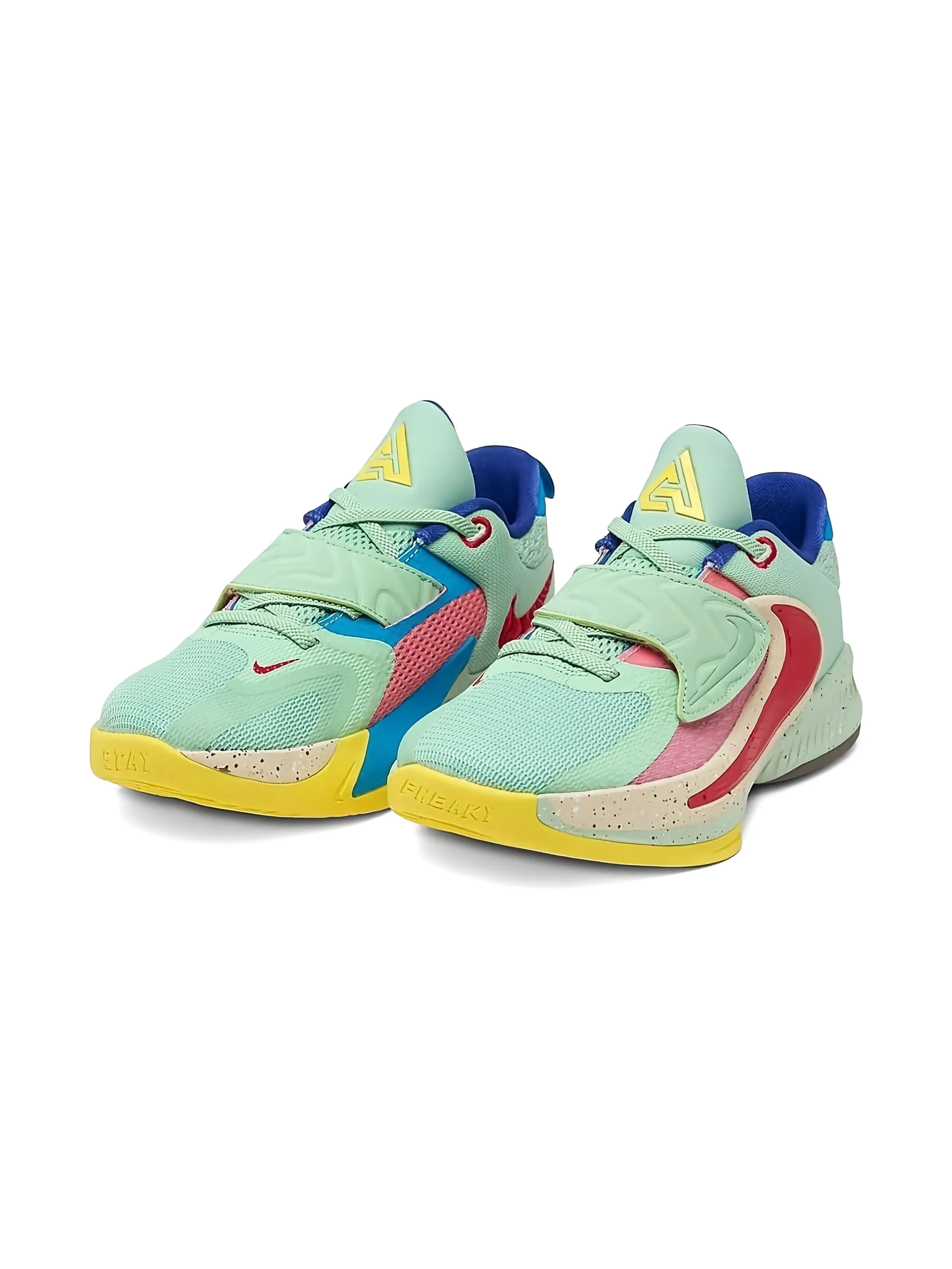 Кроссовки Zoom Freak 4 SE Enamel Nike Kids, зеленый — фото 3