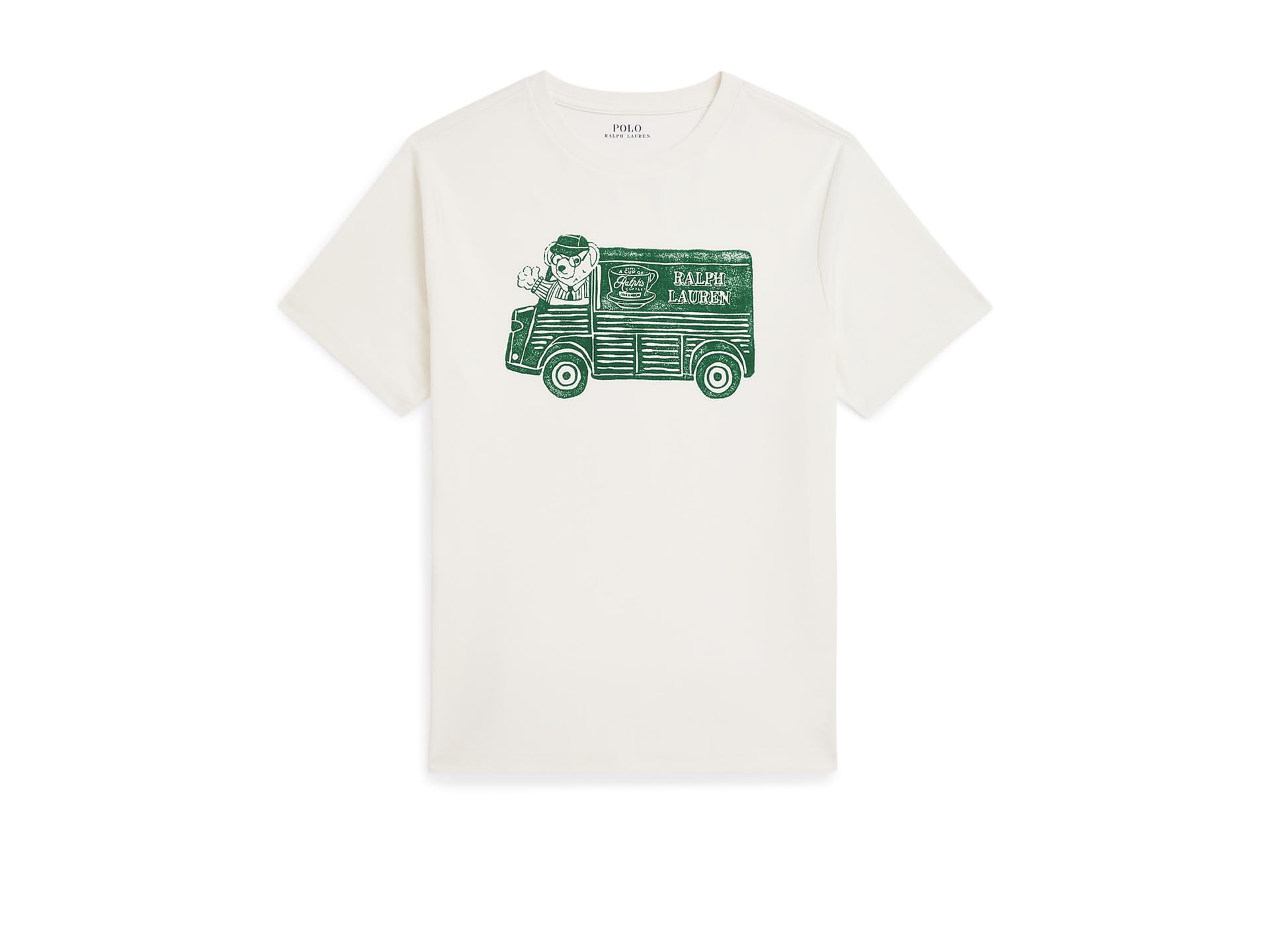 

Футболка Polo Ralph Lauren Kids Ralph’s Coffee Polo Bear Tee, цвет Nevis