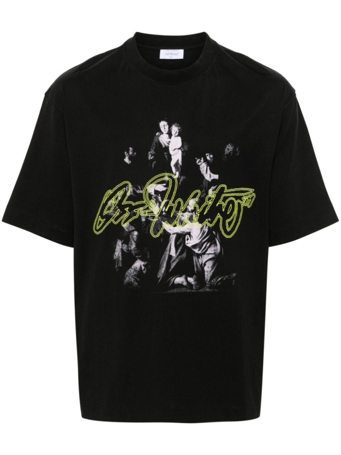 

Off-White футболка Script Mary Skate, черный