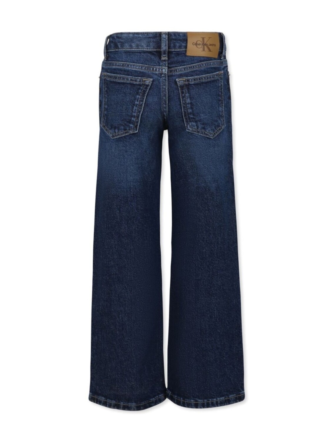 Calvin Klein Kids широкие джинсы, синий — фото 2