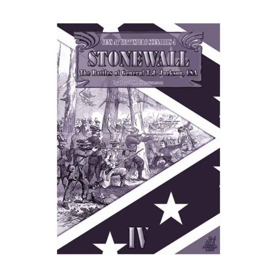 

Пушки в Геттисберге. Сценарии № 4. Стоунволл. Битвы при генерале Т.Дж. Джексон, Historical Miniature Rules - American Revolutionary & Civil Wars (Partizan Press)