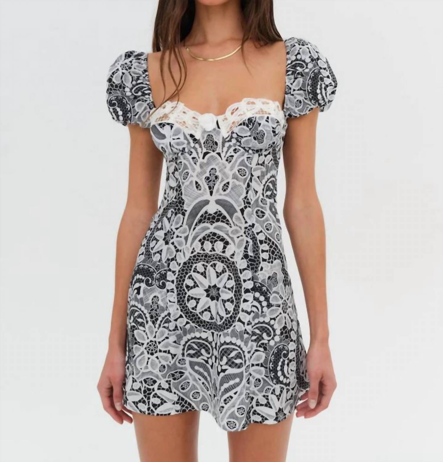 

Мини-платье Taylor черного цвета for Love & Lemons