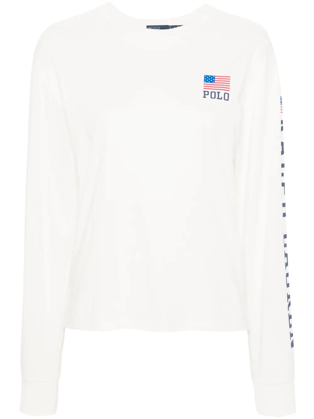 

Футболка с логотипом POLO RALPH LAUREN, белый