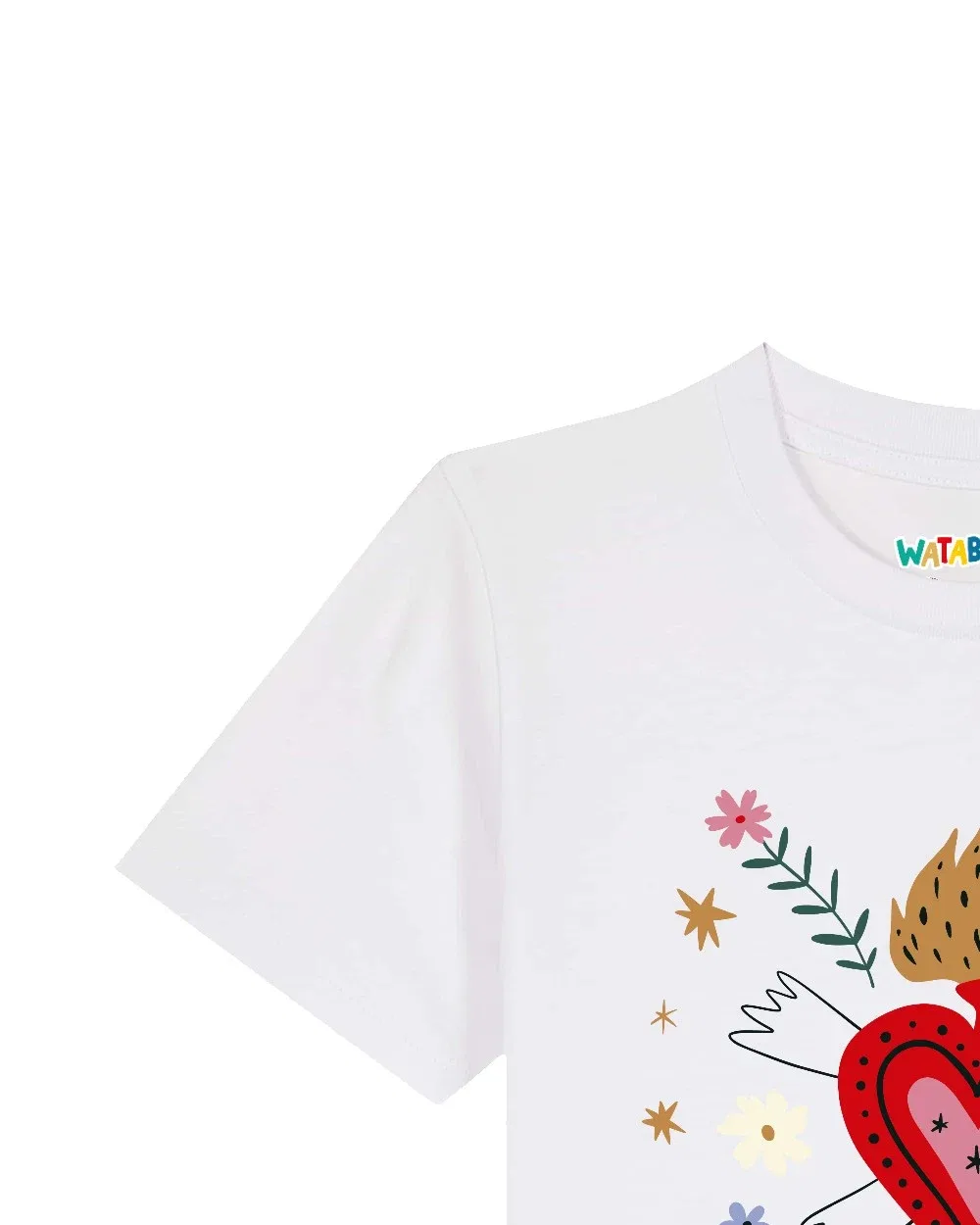 Футболка из органического хлопка Wat? Apparel, белый — фото 3