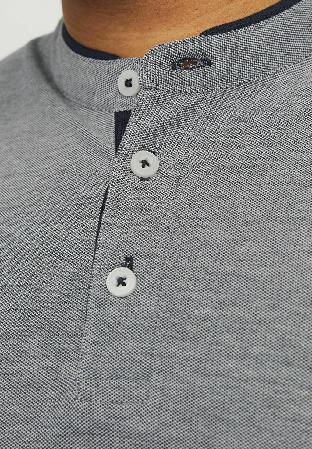 

Базовая футболка PLUS SIZE EINFARBIG Jack & Jones, темно-синий