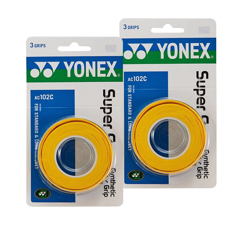 

Лента для обмотки ручки ракетки для бадминтона YONEX, желтый