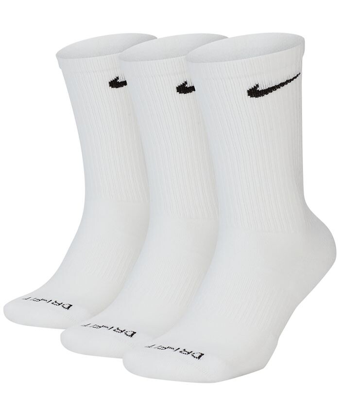 

Мягкие носки для тренировок Everyday Plus, 3 пары Nike, белый