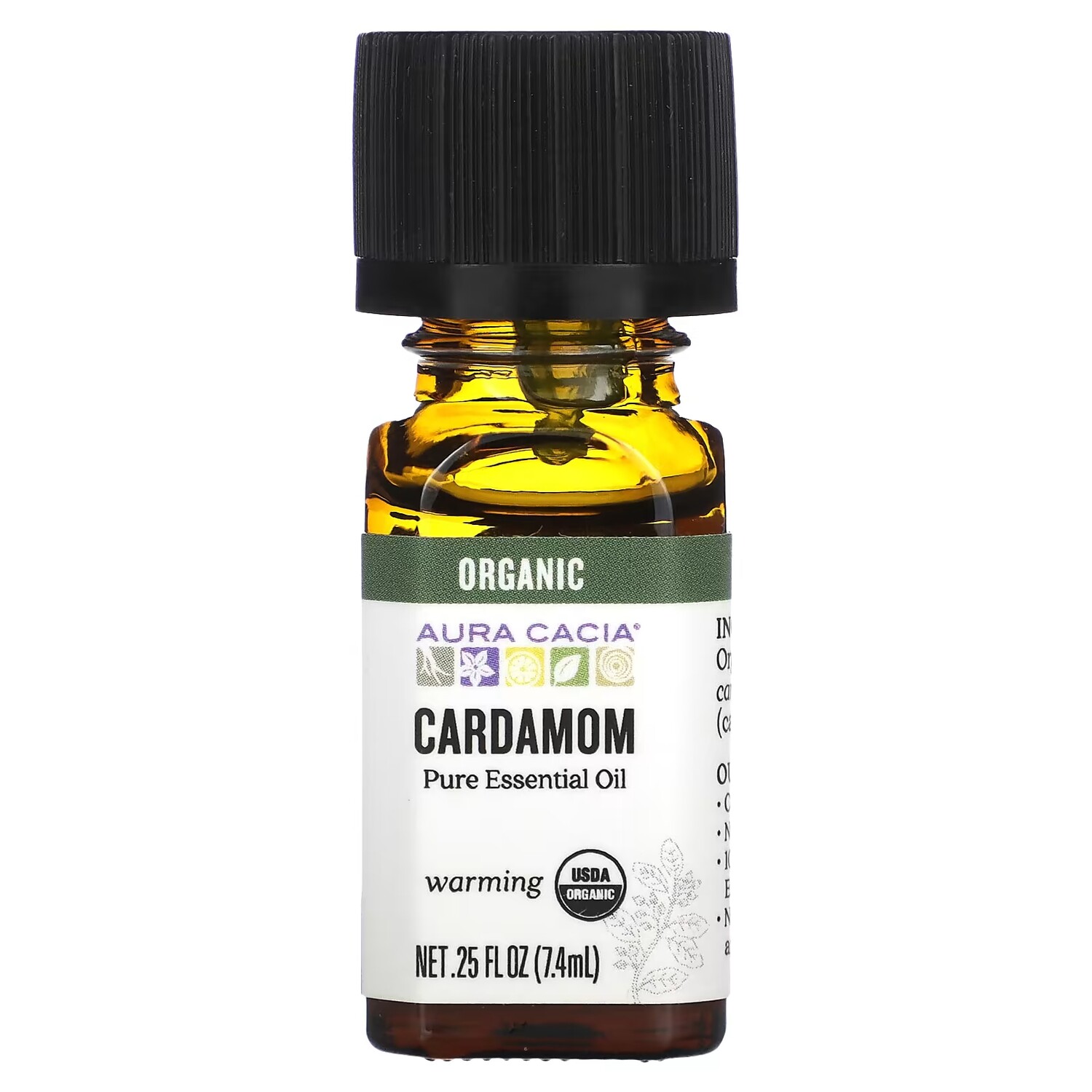 

Масло Aura Cacia органический кардамон, 7,4 мл
