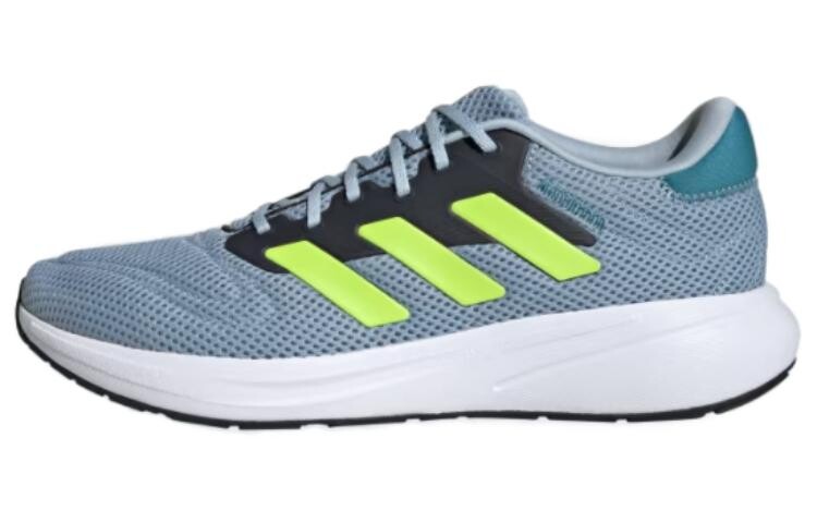 

Кроссовки для бега Response унисекс с низким верхом, цвет синий/зеленый Adidas