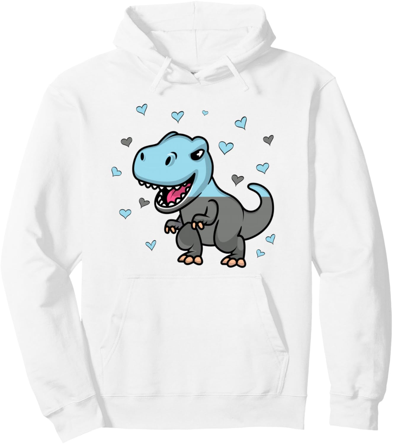 

Забавная толстовка с изображением флага автосексуальной гордости и динозавра Autosexual Pride Apparel, белый