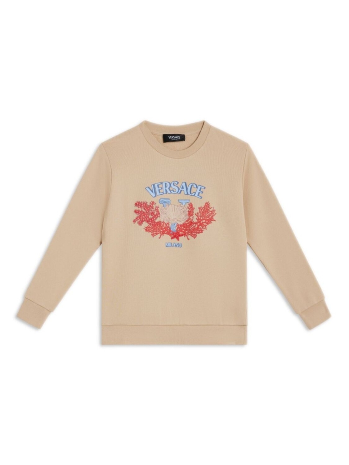 

Versace Kids футболка из хлопка с логотипом, нейтральный цвет