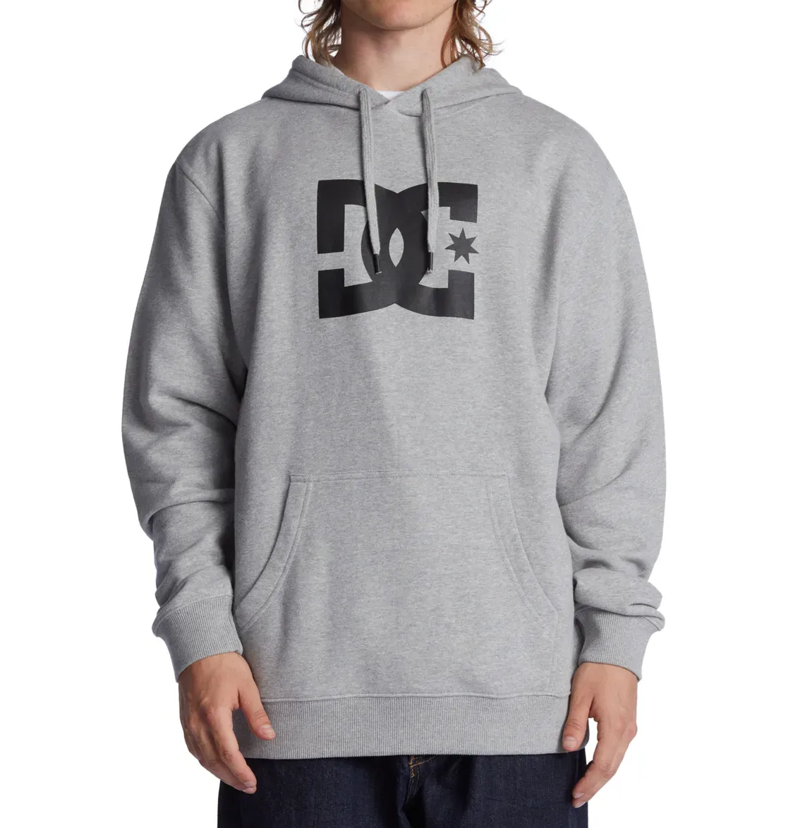 

Толстовка с капюшоном DC Shoes "DC Star", цвет Heather Grey