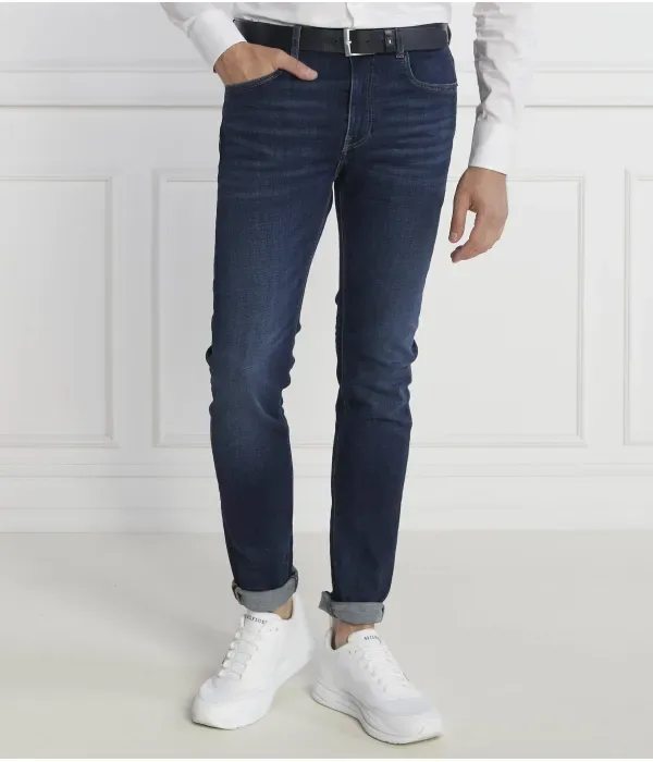 Джинсы BLEECKER MORTON slim fit Tommy Hilfiger, темно-синий — фото 3