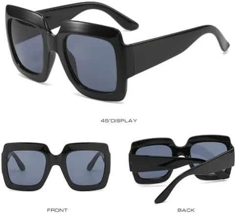 

Женские солнцезащитные очки большого размера 2027 года, градиентные, с защитой от УФ-излучения UV400, мужские, для занятий спортом на открытом воздухе MTZJH, 6