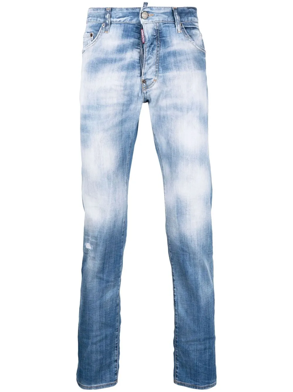 

Джинсы Cool Guy с эффектом потертости DSQUARED2, синий