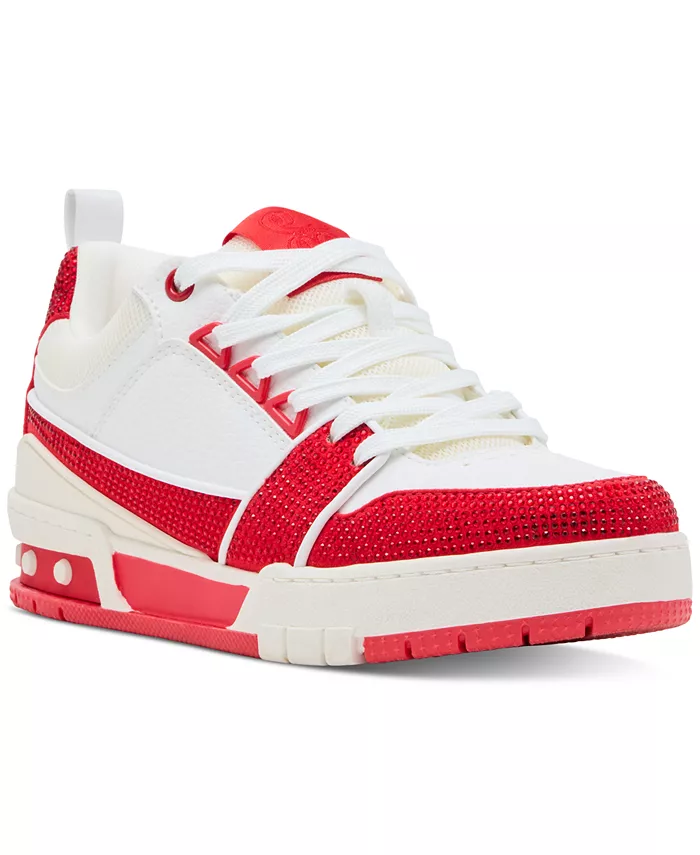 Скейтерские кроссовки Skater-R Chunky на шнуровке Steve Madden, красный