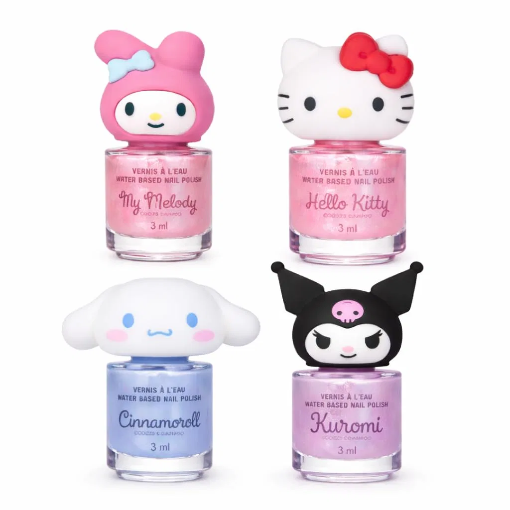 Набор детских лаков для ногтей Hello Kitty Mix Set Mevsim Store, Hello Kitty Friends