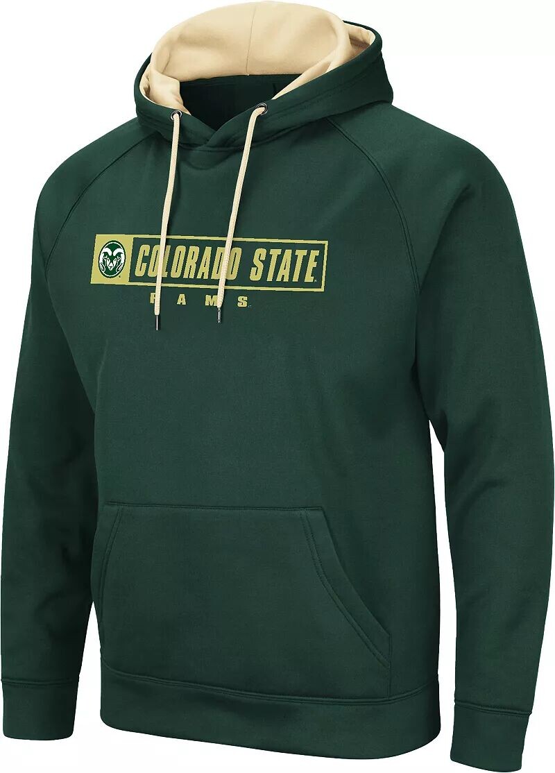 

Colosseum Мужская зеленая толстовка Colorado State Rams