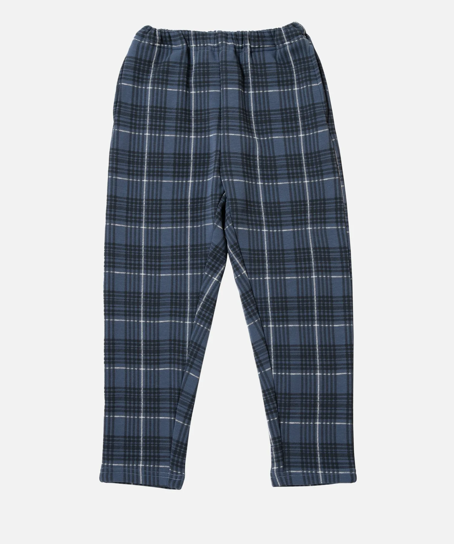 Брюки зауженного к щиколотке цвета флиса Ever Closet, Matte Blue B — фото 3
