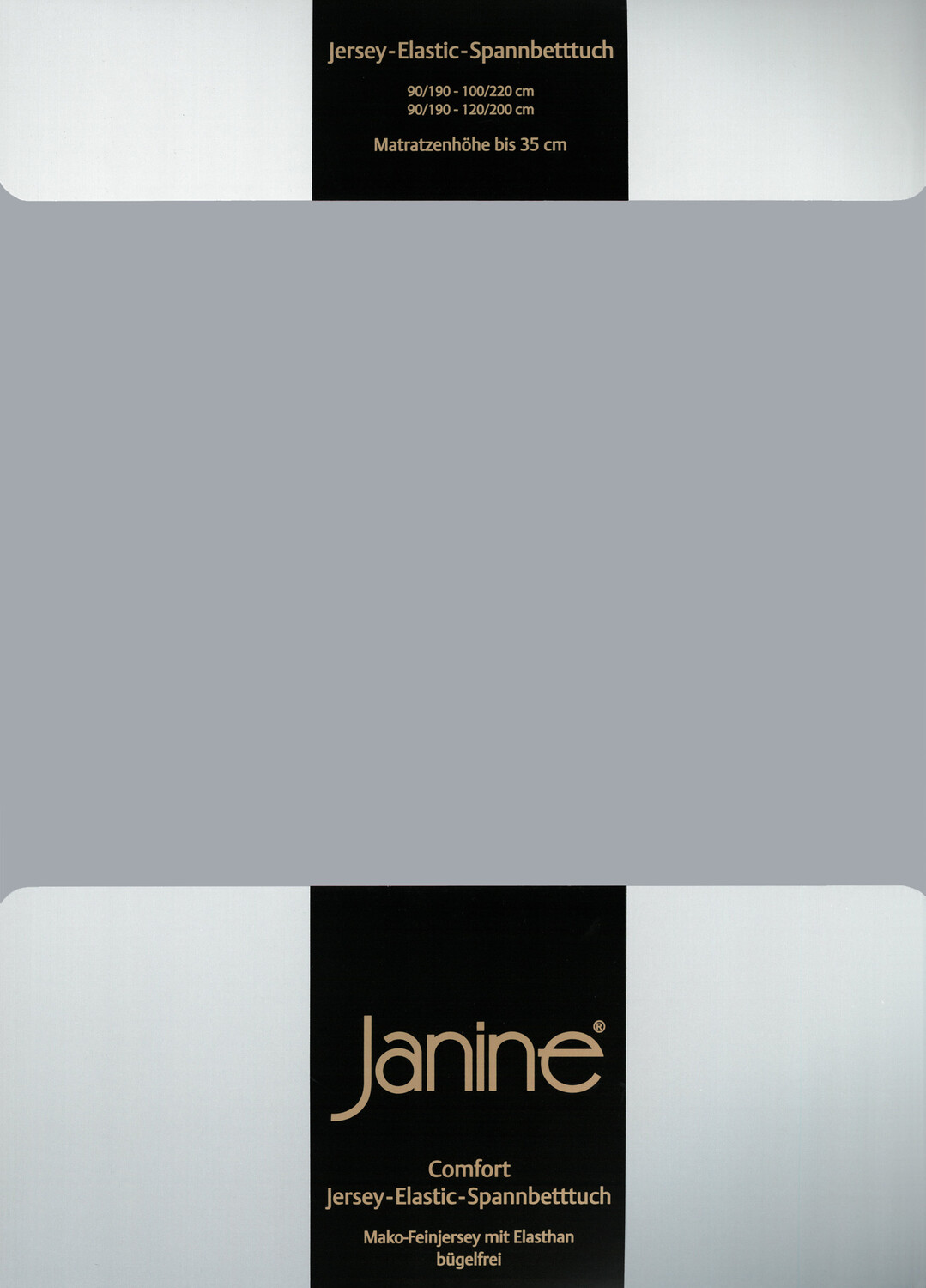 

Простыня Janine Elastic Jersey, цвет platin