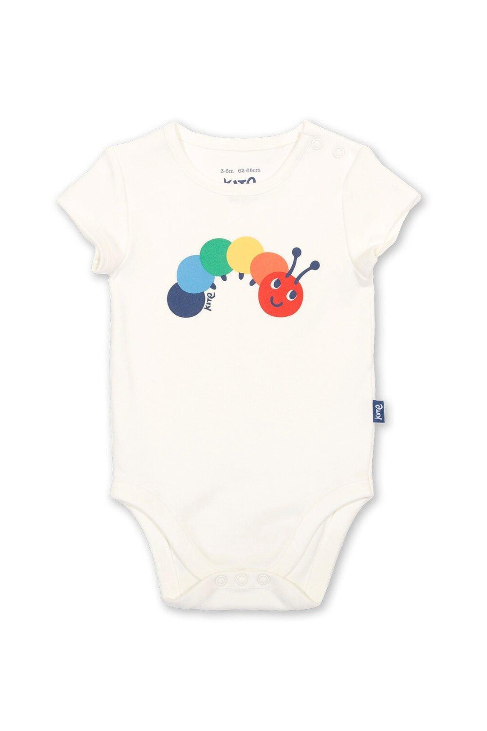 

Боди Baby Rainbow Caterpillar Kite, белый