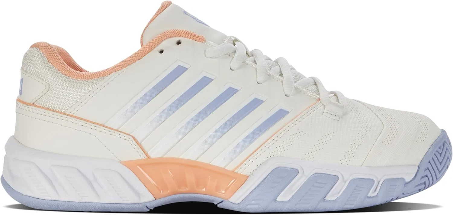 Кроссовки для тенниса K-Swiss Bigshot Light 4, Star White/White/Heather