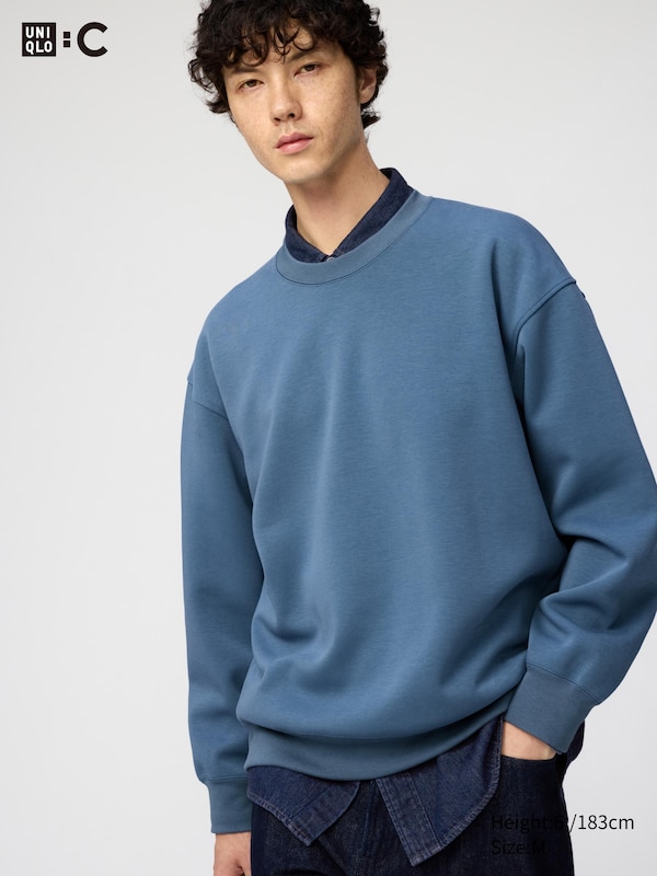 

Оверсайз свитшот Uniqlo, 65 blue