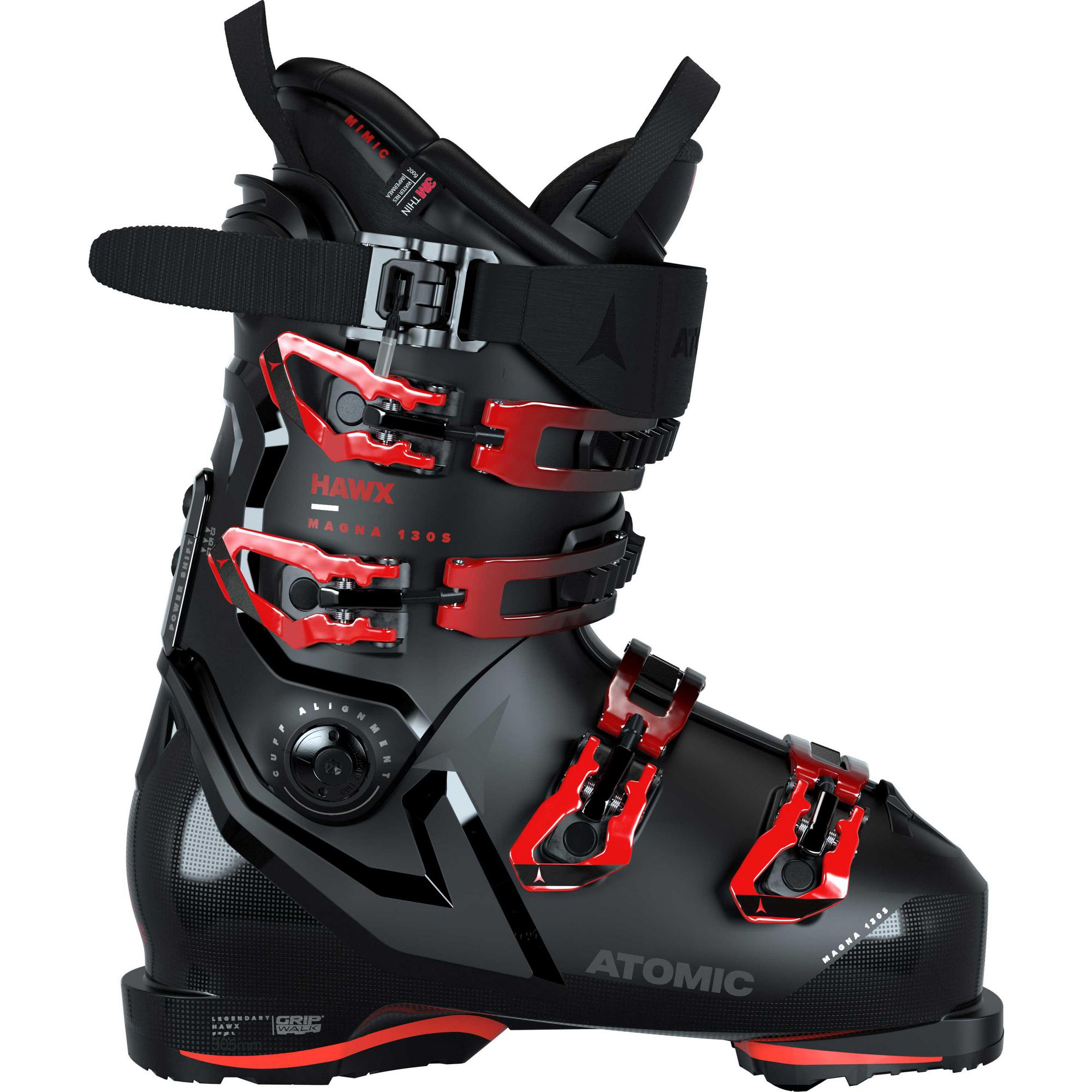 

Мужские горнолыжные ботинки Hawx Magna 130 S GripWalk, размер 24. Atomic, Black/Red