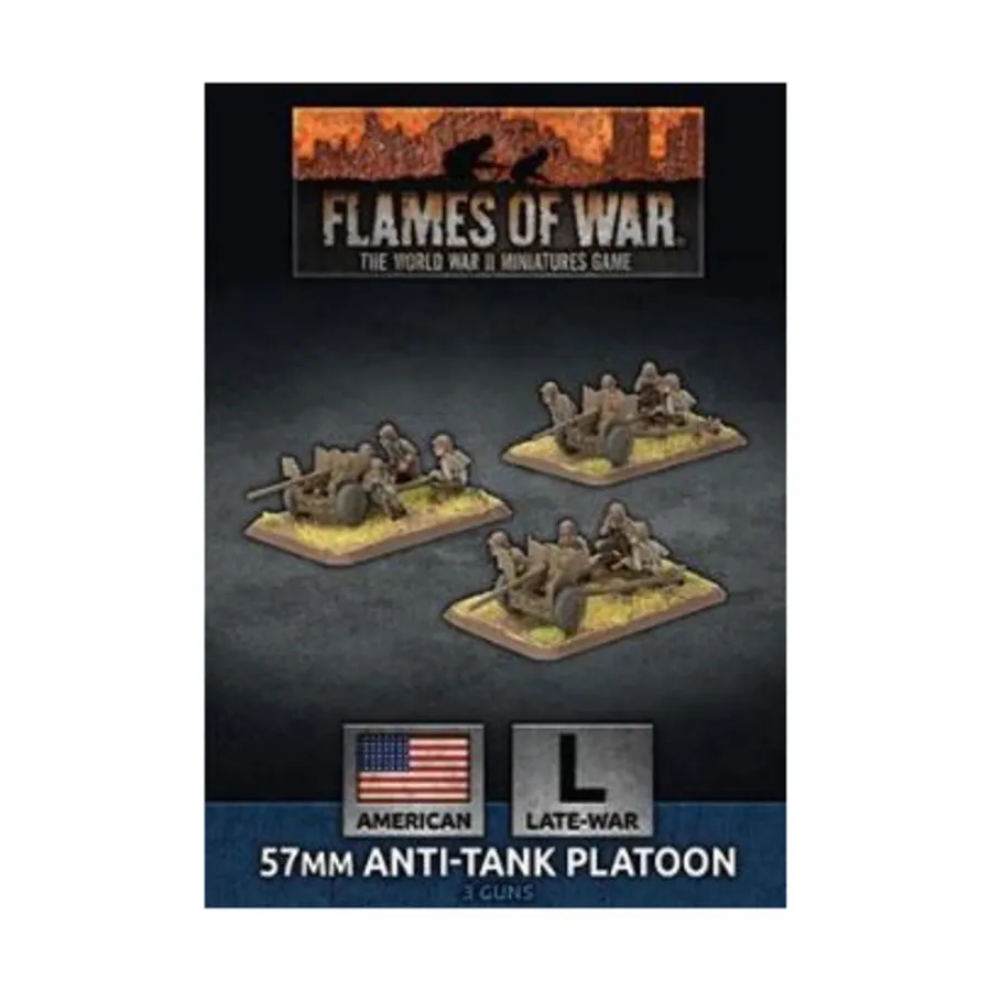 

57-мм противотанковый взвод, Flames of War - WWII - United States - Infantry (4th Edition)