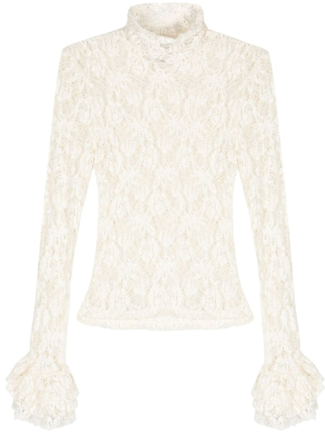 

MSGM кружевная футболка