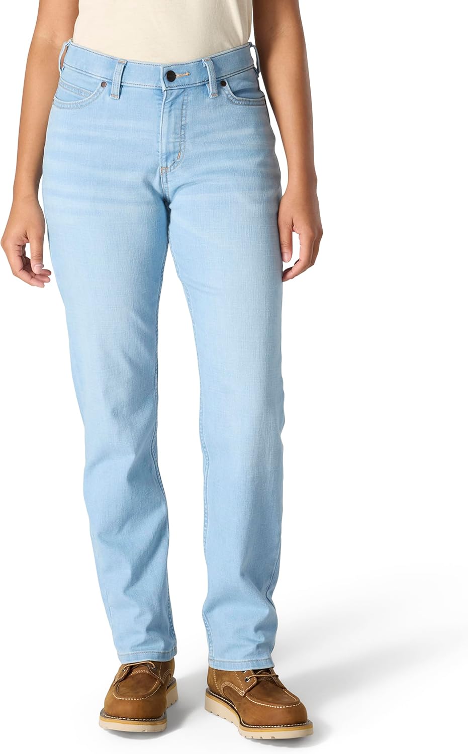 

Женские джинсы Carhartt The Essential Mid Rise Comfort - Performance Fit Stretch Denim, Morning Sky