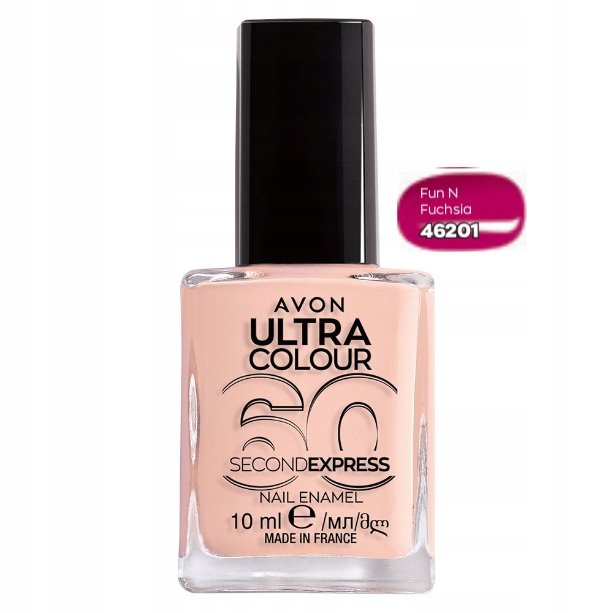

Быстросохнущий лак для ногтей AVON Fun N Fuchsia