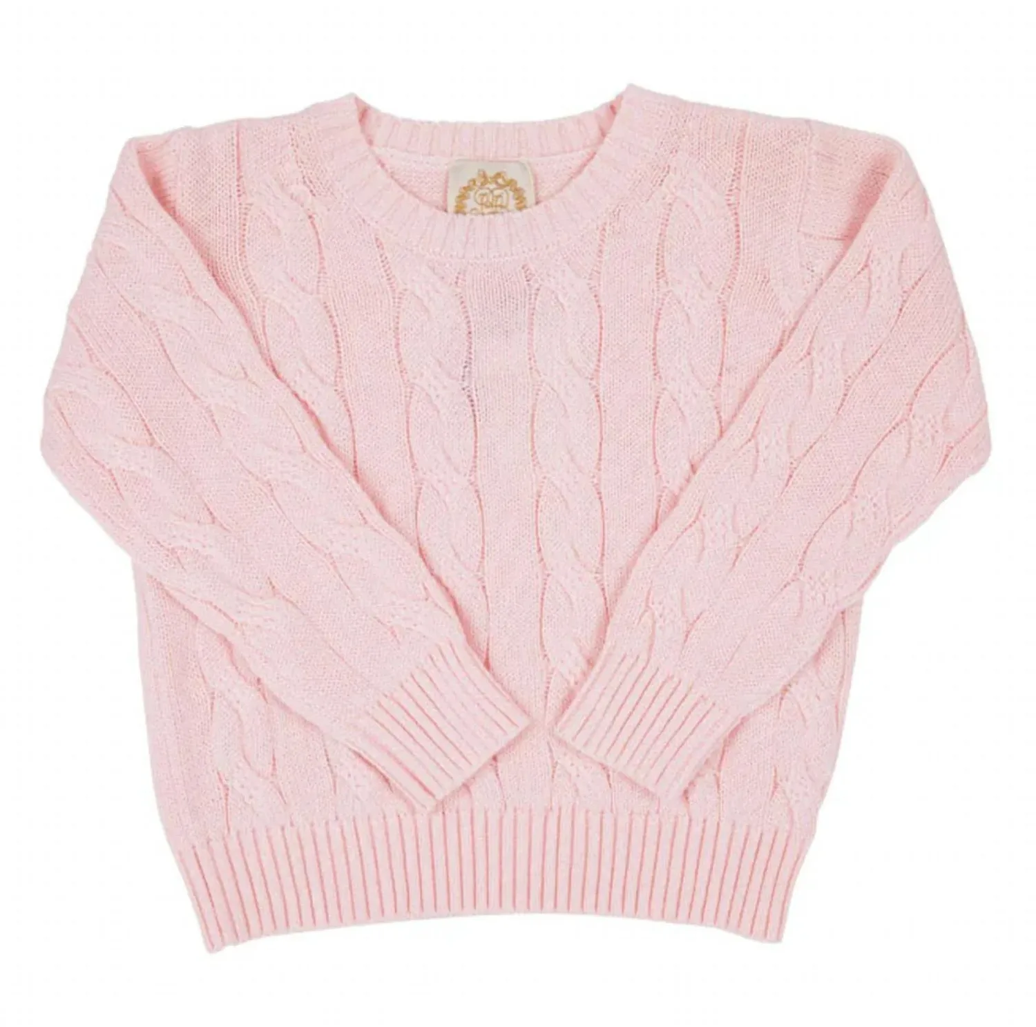 Свитер с круглым вырезом Crawford в розовом цвете Palm Beach Pink The Beaufort Bonnet Company — фото 2