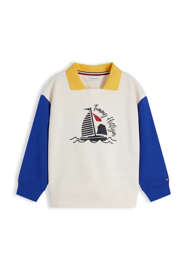 Толстовка Tommy Hilfiger, цвет античный белый — фото 4