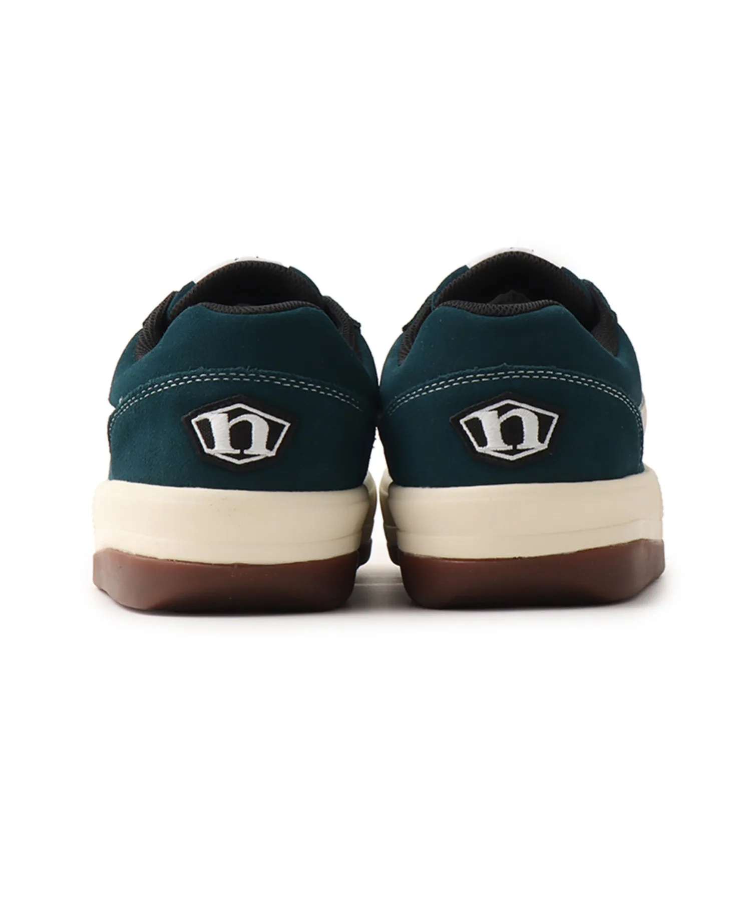 Мужские кроссовки из натуральной кожи ESPRESSO SUEDE NORTHWAVE зелёные — фото 3