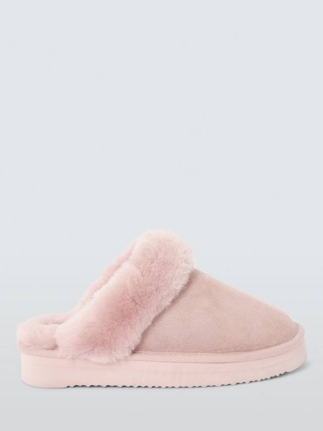 Овчинные мюли на платформе John Lewis, Pink