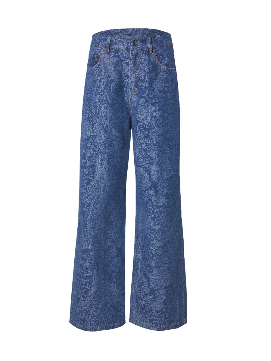 

Джинсы с широкими штанинами co'couture Dean, синий деним