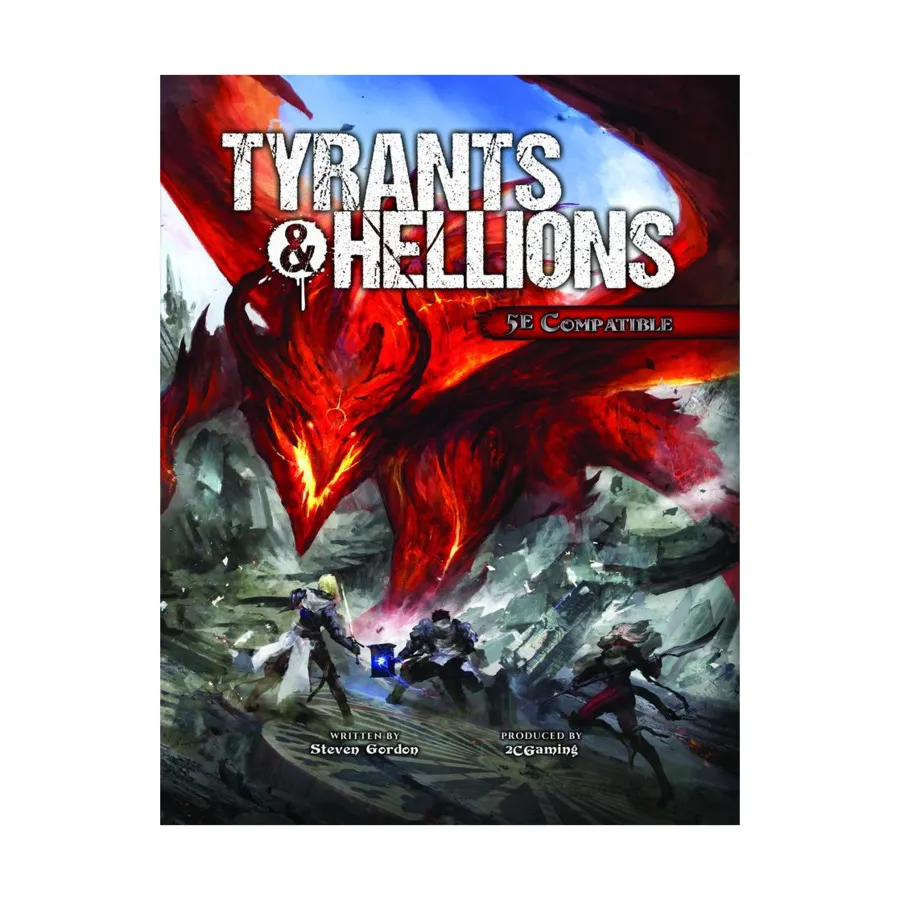 

Tyrants & Hellions, Dungeons & Dragons 5E (2CGaming), мягкая обложка