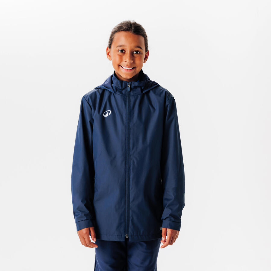 

KIPSTA Детская футбольная куртка-дождевик Viralto Club, темно-синяя