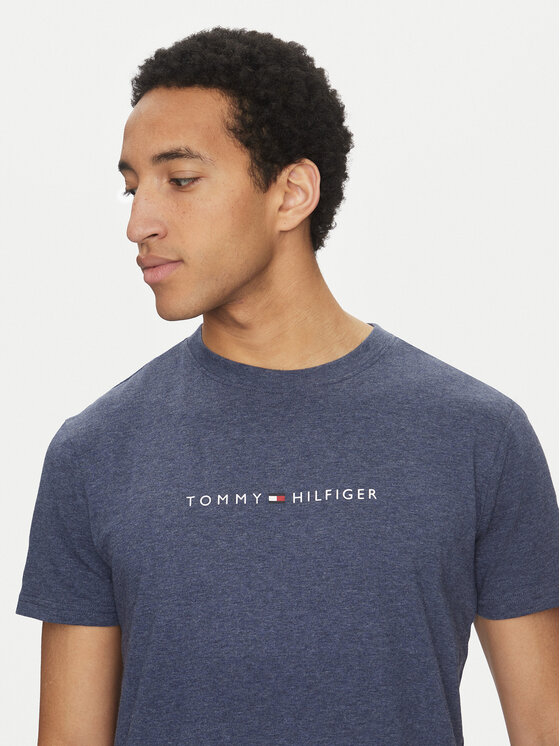 Футболка regular fit UM0UM03525 Tommy Hilfiger, синий — фото 4