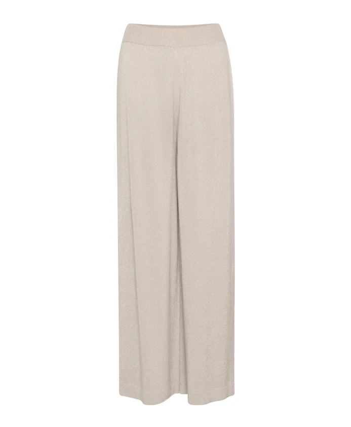 

Серые вязаные брюки Kaffe, серый