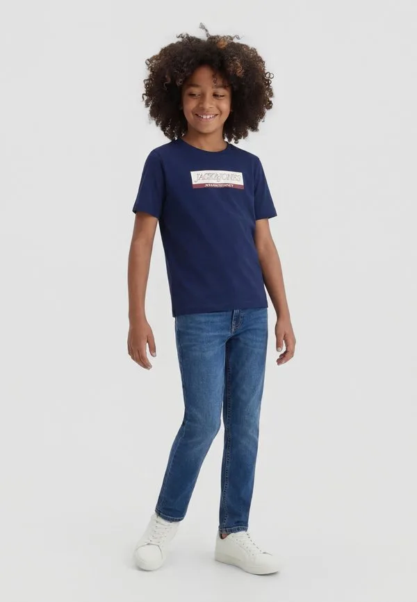 Футболка с принтом jorinwood block brand Jack & Jones Junior, Ocean Cavern