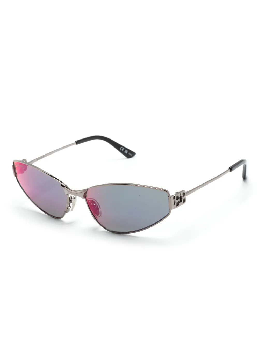 Солнцезащитные очки Mercury в оправе 'кошачий глаз' Balenciaga Eyewear, серый — фото 2