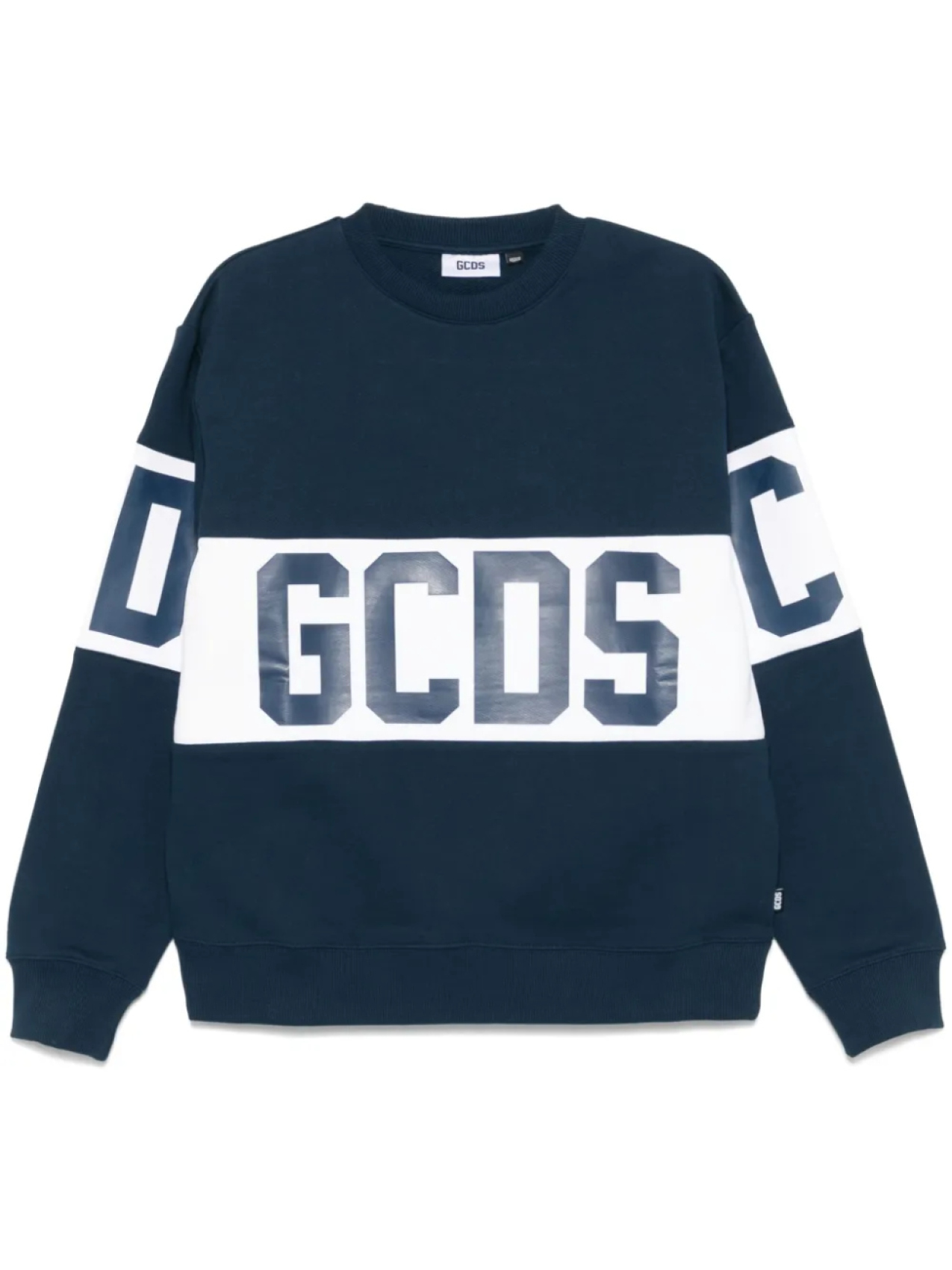 

GCDS толстовка с логотипом, синий