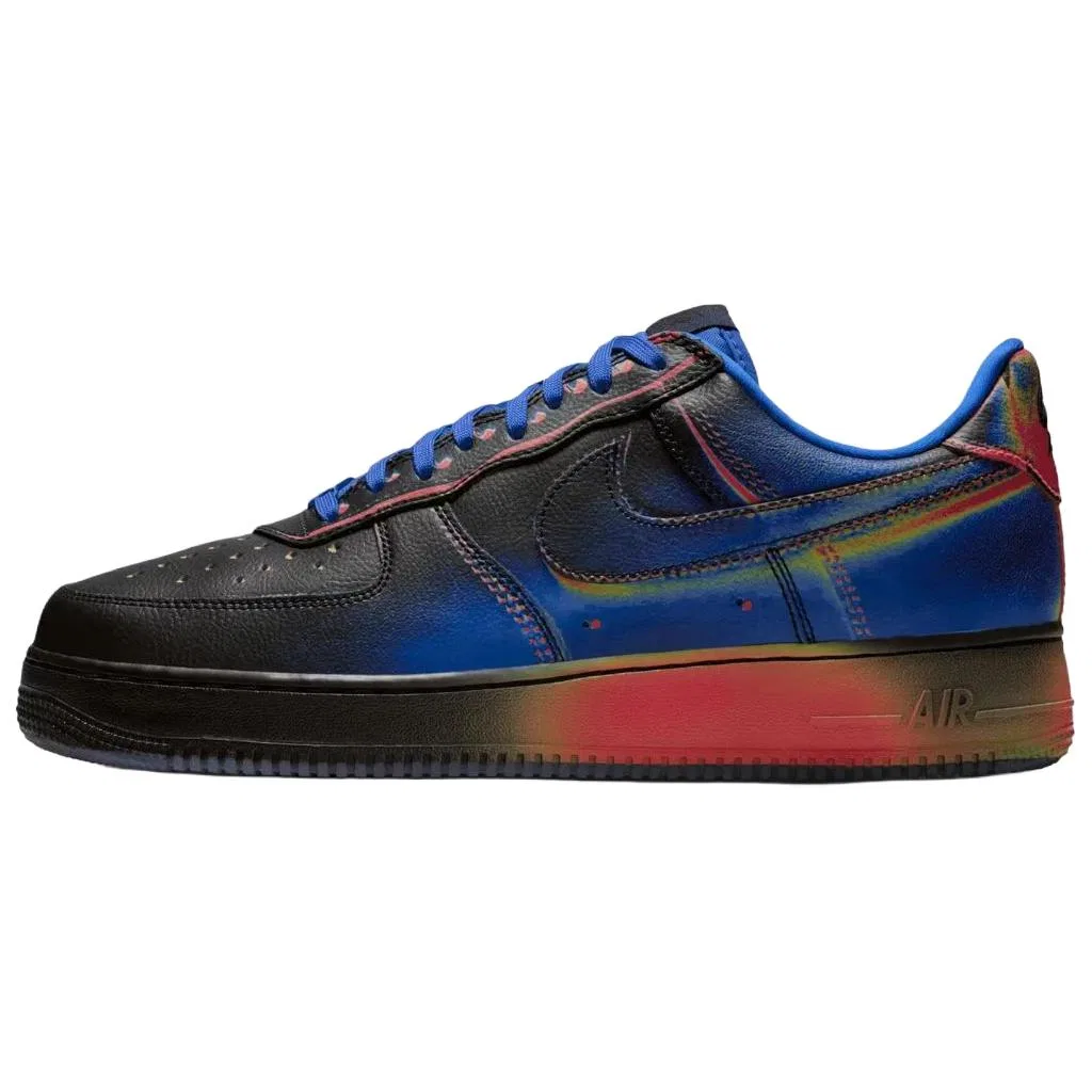 Кроссовки скейтбординг Nike Air Force 1 Low Black Blue