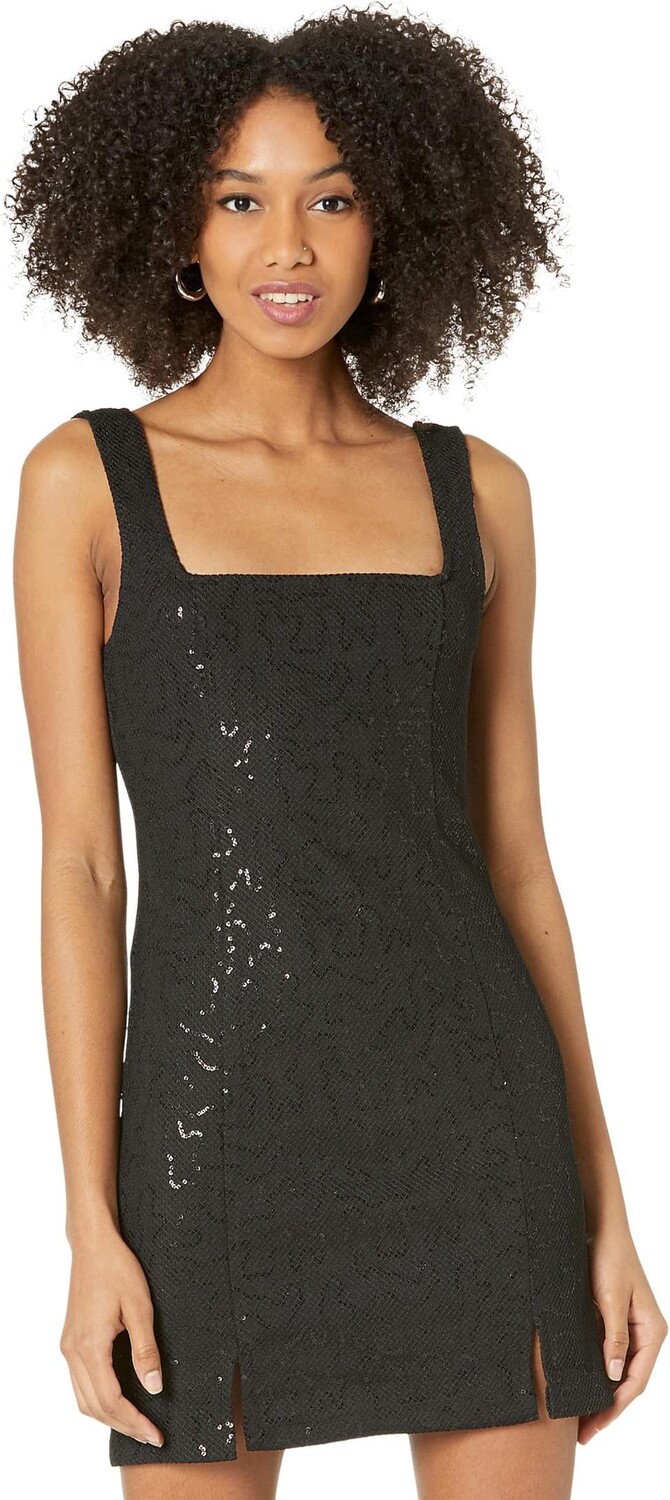 

Платье Steve Madden Mesh Is More Dress, черный